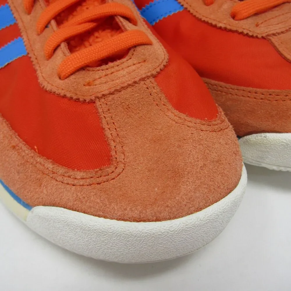 Adidas SL 72 Mens US 11.5 UK 11 EU 46 Orange Blue Retro Running Shoes Sneakers